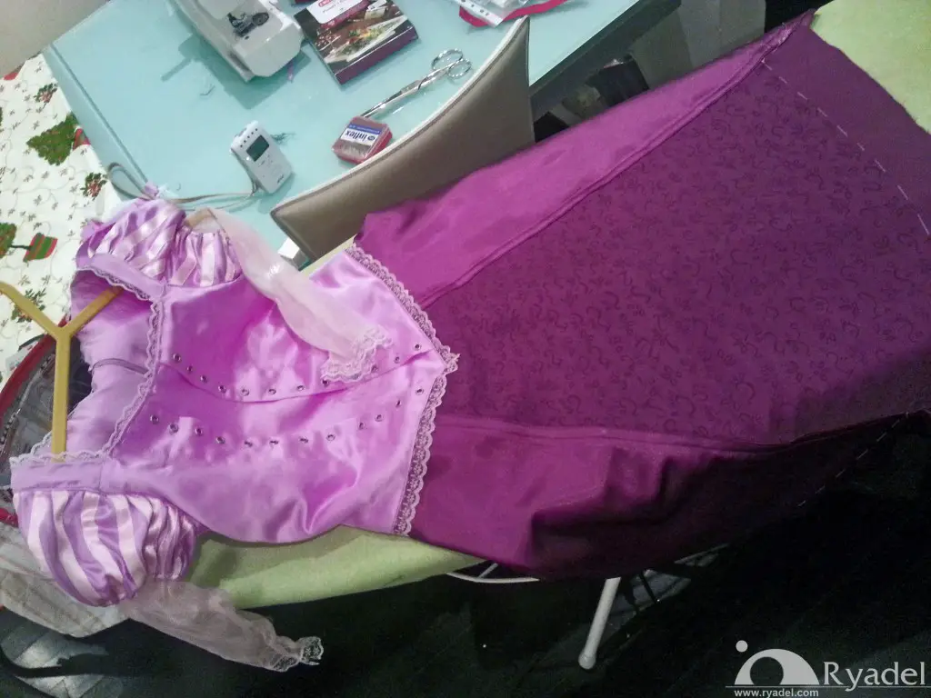 Rapunzel Tangled Cosplay - Corset Skirt Gown junction 3