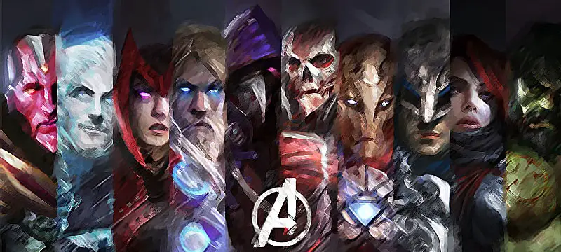 I protagonisti di Avengers - Age of Ultron in versione Medieval Fantasy
