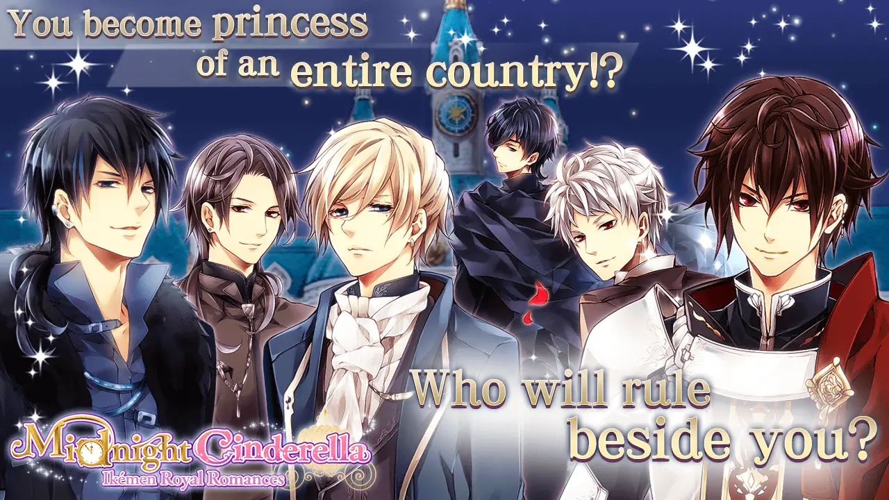 Midnight Cinderella otome game: different suitor routes' guide and review