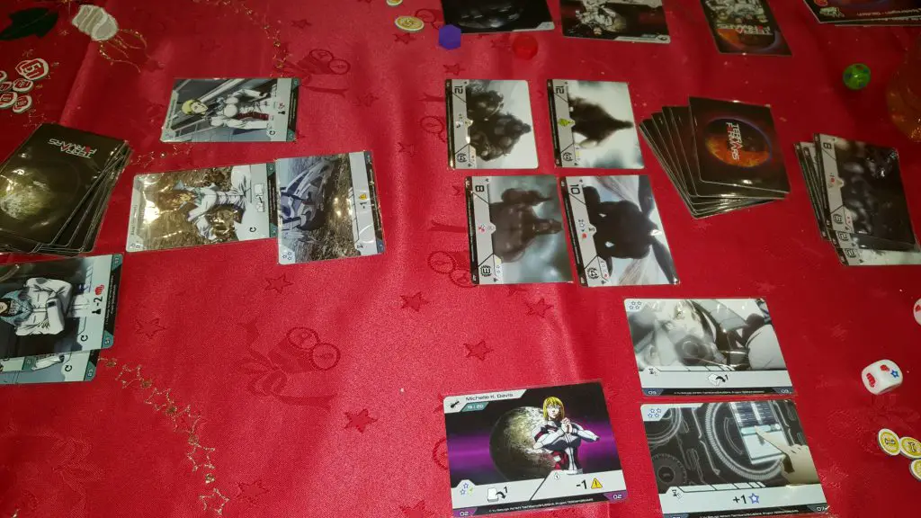 Terra Formars Board Game Review, Promo Card Rules and Photos