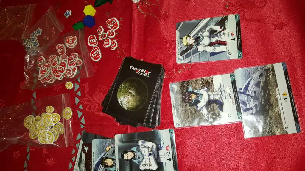 Terra Formars Board Game Review, Promo Card Rules and Photos