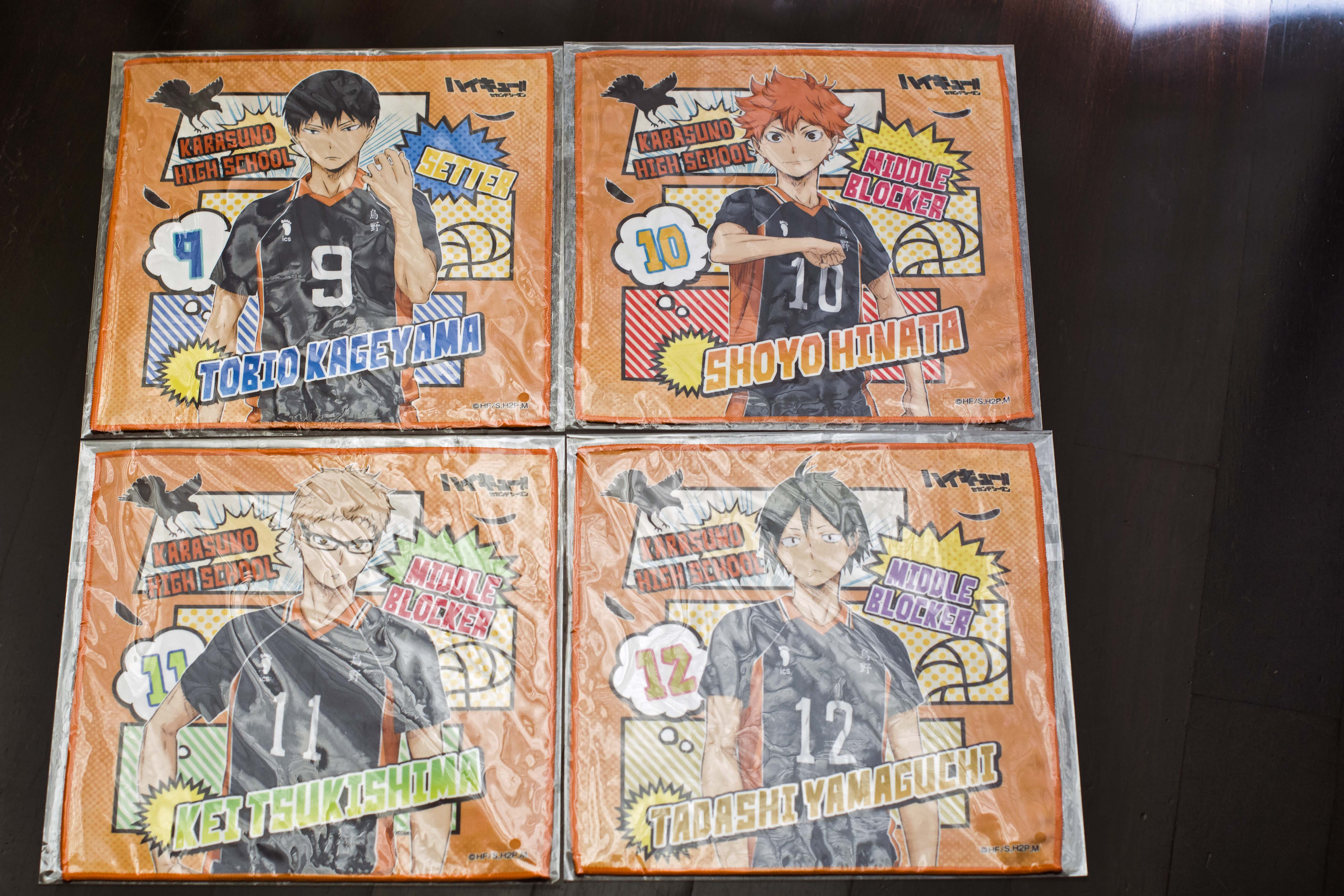Unboxing: merchandise ufficiale dall'anime Haikyuu!!