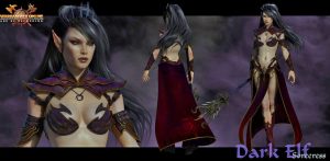 Dark Elf Sorceress Cosplay (da Warhammer online)