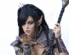 Dark Elf Sorceress Cosplay (from Warhammer online)