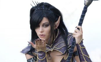 Dark Elf Sorceress Cosplay (da Warhammer online)