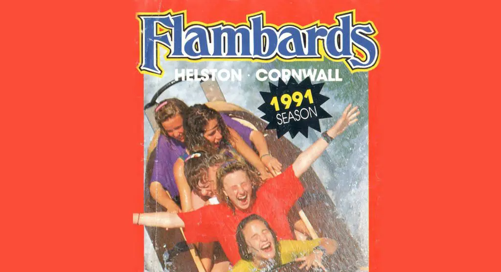 Flambards Theme Park: Vintage Flyer from season 1991