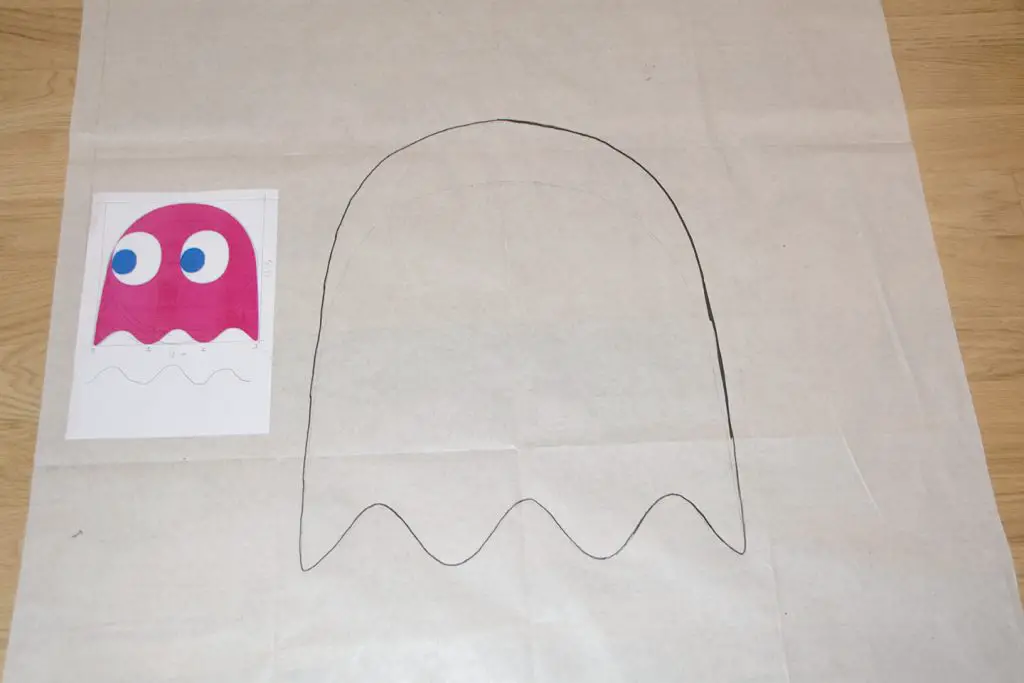 DIY Pinky (the pink ghost) from Pac-Man costume