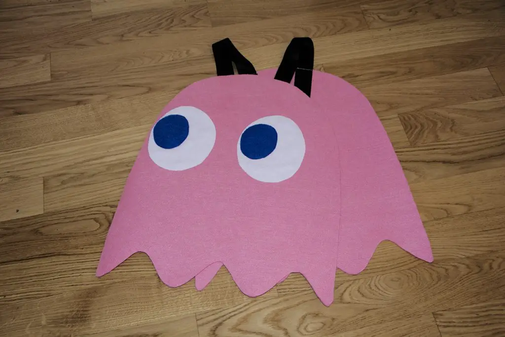DIY Pinky (the pink ghost) from Pac-Man costume
