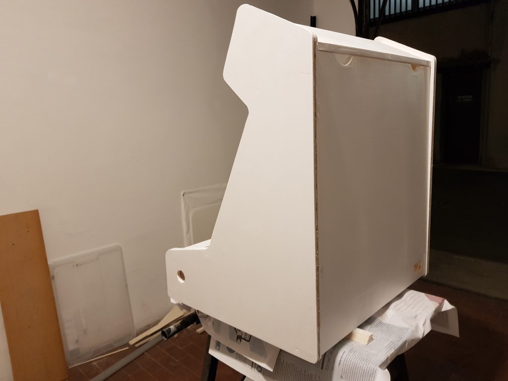 Arcade Bartop with Raspberry Pi & RetroPie DIY tutorial (with pictures) - Part 4 of 6 - Painting and T-Molding