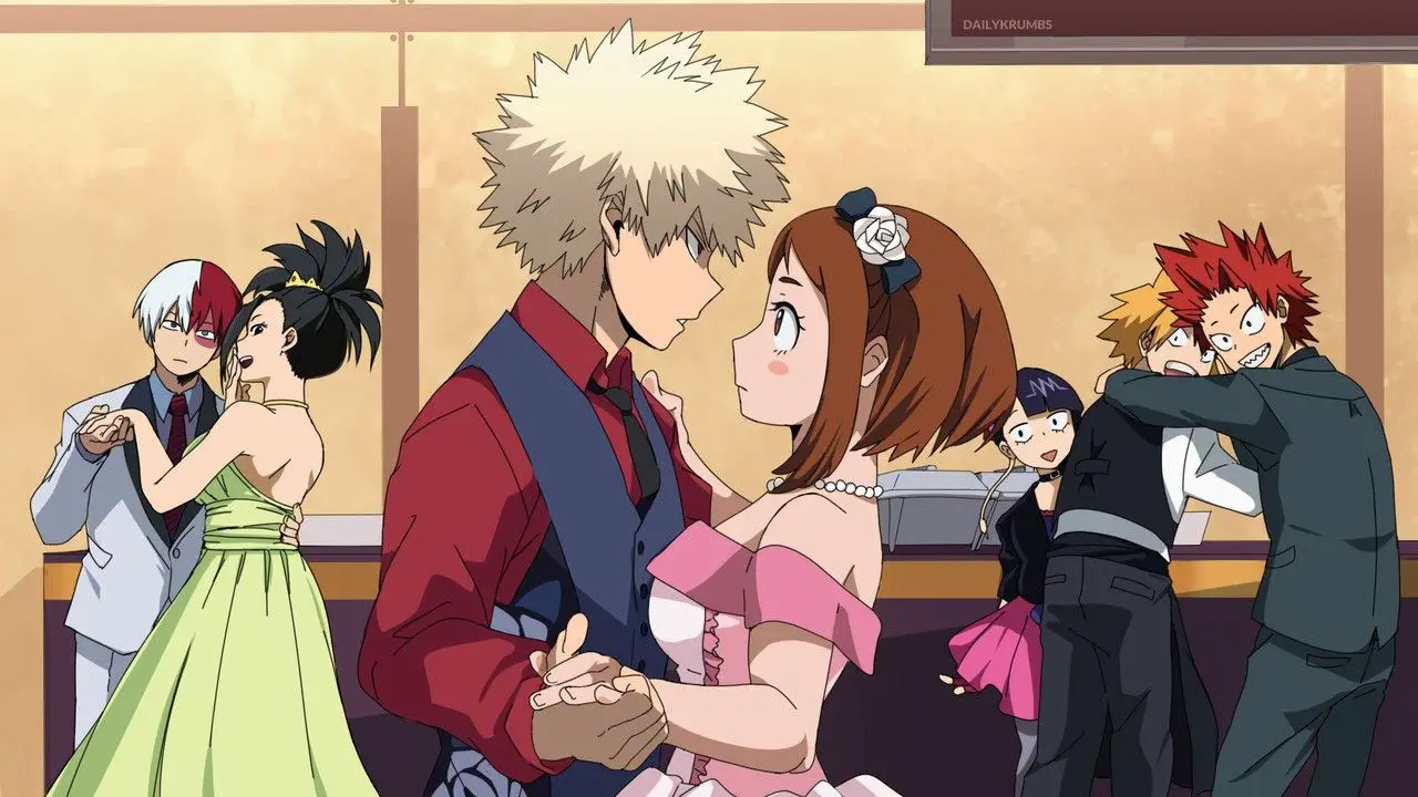 Bakugo and uraraka