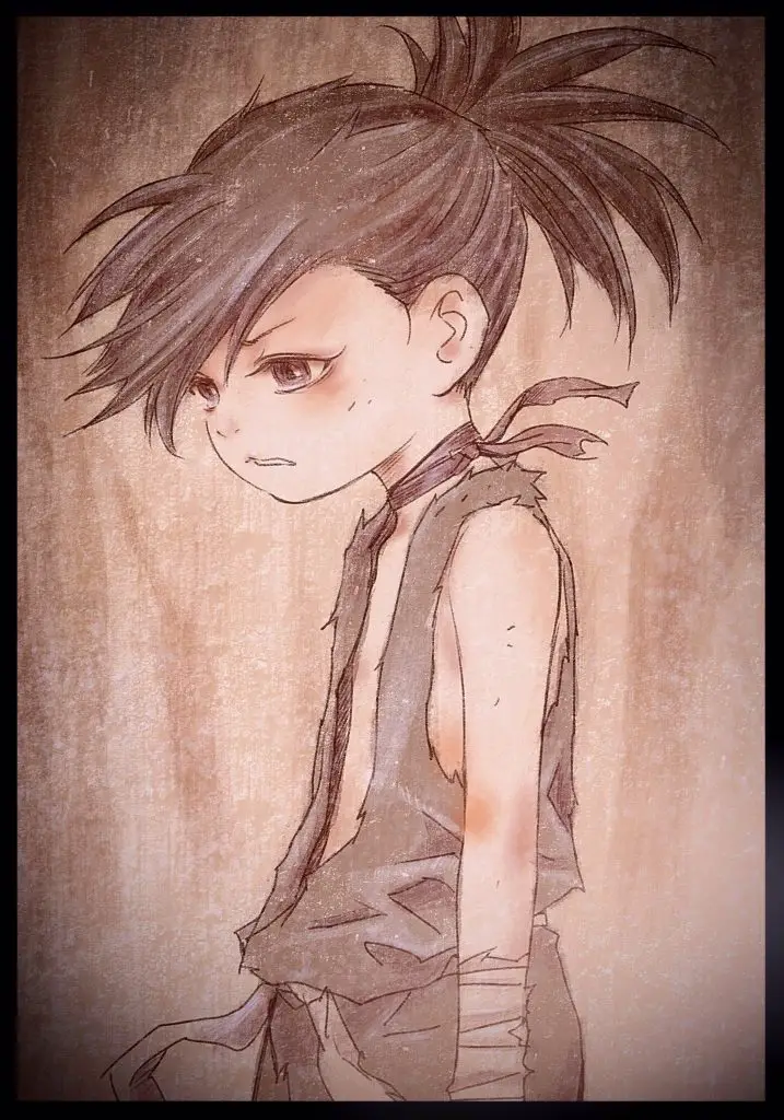 Beautiful Dororo illustrations drawn by artist Hiroyuki Asada