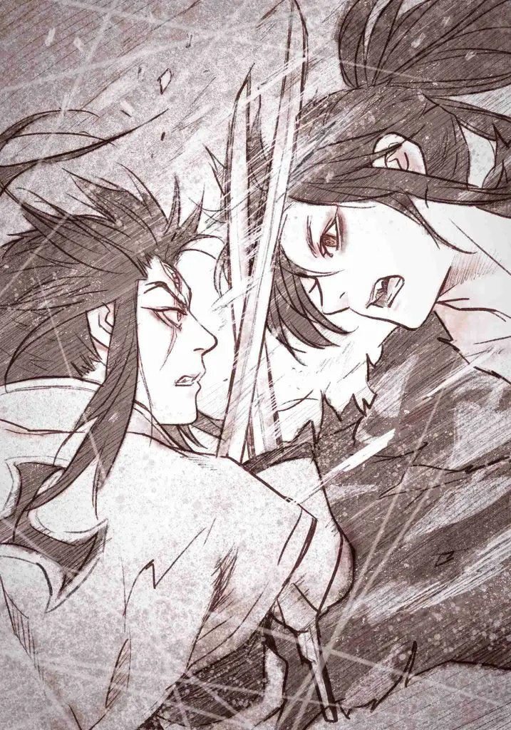 Beautiful Dororo illustrations drawn by artist Hiroyuki Asada