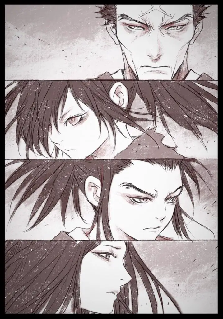 Beautiful Dororo illustrations drawn by artist Hiroyuki Asada